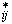 $_{ij}^{\ast }$