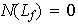 $N(L_{f})=0$