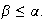 $\beta\leq\alpha.$