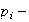 $p_{i}-$