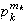 $p_{k}^{m_{k}}$