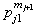 $\ p_{j1}^{m_{j+1}}$