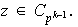 $z\in C_{p^{k-1}}.$