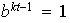 $b^{kt-1}=1$