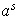 $\QTR{em}{a}^{s}$