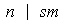 $\ n\mid sm$