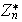 $Z_{n}^{\ast }$