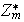 $Z_{m}^{\ast }$