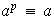 $a^{p}\equiv a$