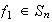 $f_{1}\in S_{n}$