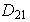 $D_{21}$