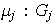 $\mu_{j}:G_{j}$