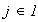 $\ j\in I$