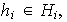 $h_{i}\in H_{i},$