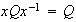 $xQx^{-1}=Q$